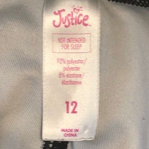 Justice Bottoms - JUSTICE SIZE 12 PARIS EIFFEL TOWER BLACK LEGGINGS Justice Bottoms - JUSTICE SIZE 12 PARIS EIFFEL TOWER BLACK LEGGINGS